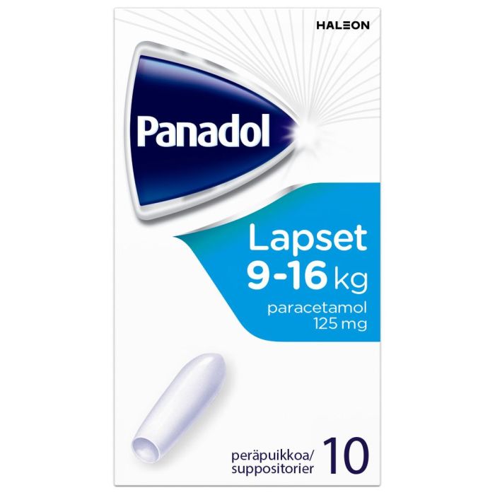 PANADOL peräpuikko 125 mg 10 kpl kuva 3
