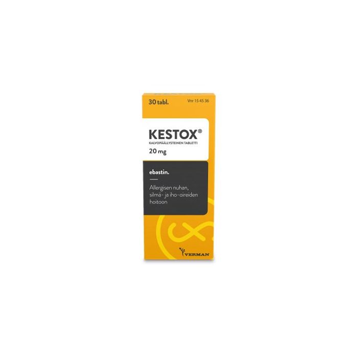 KESTOX tabletti, kalvopäällysteinen 20 mg 30 fol kuva 2