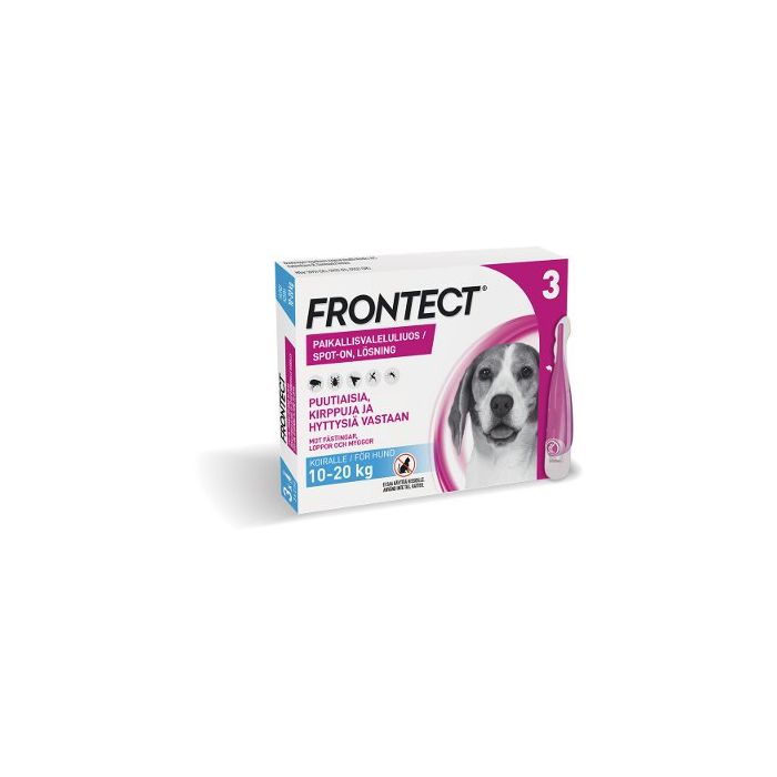 FRONTECT paikallisvaleluliuos 3 x 2 ml kuva 2