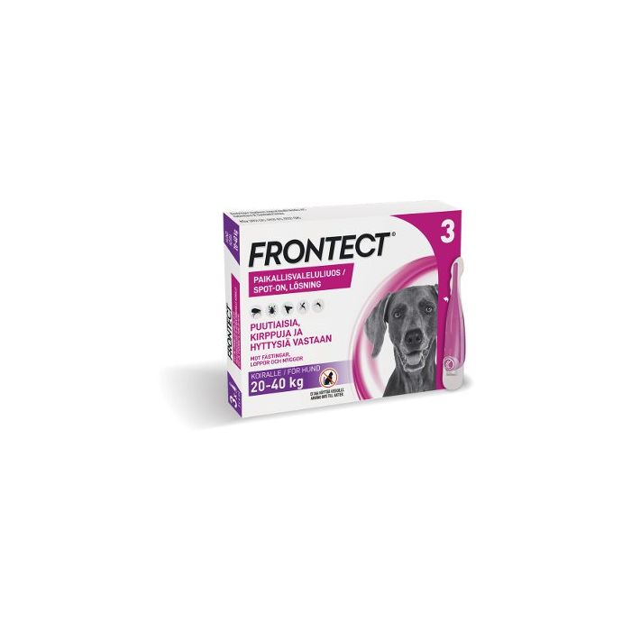 FRONTECT paikallisvaleluliuos 3 x 4 ml kuva 2