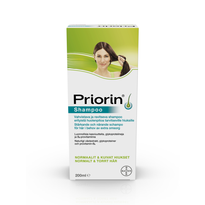 Priorin shampoo normal/dry 200 ml kuva 2