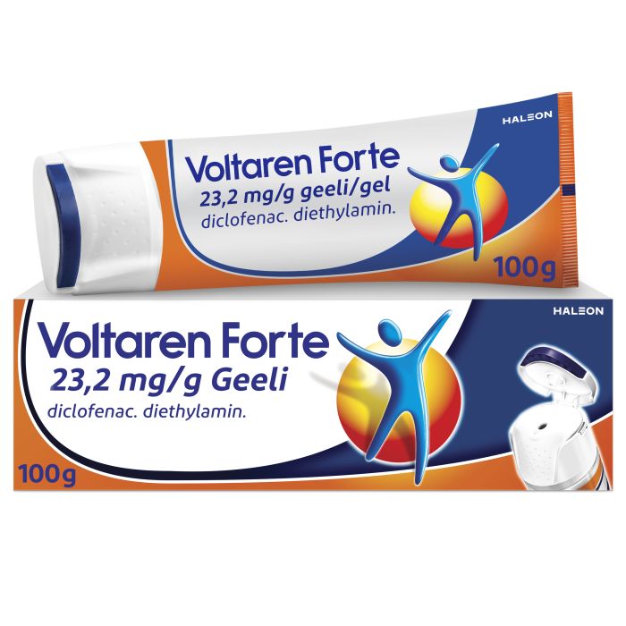 VOLTAREN FORTE geeli 23,2 mg/g 100 g kuva 1