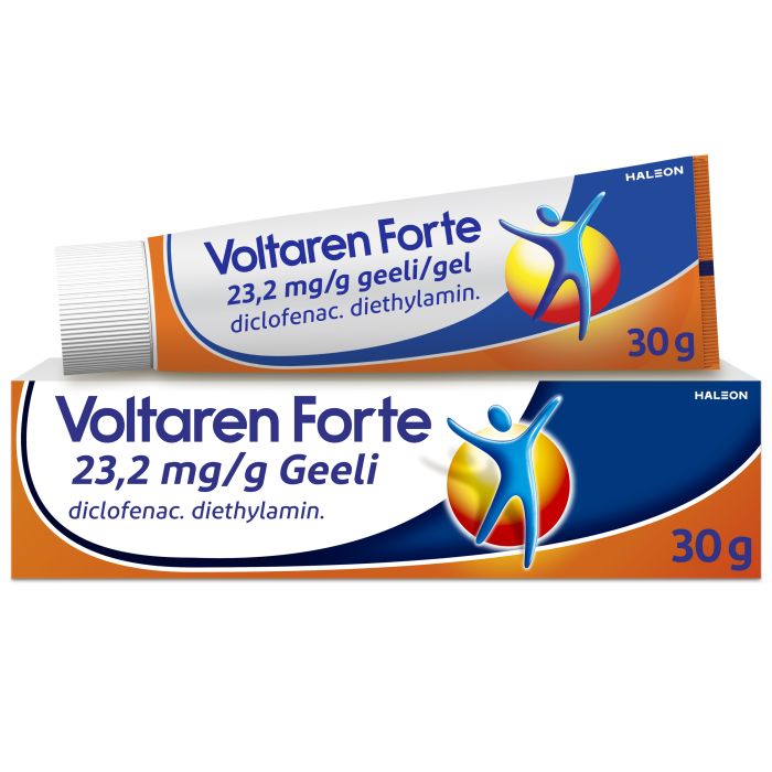 VOLTAREN FORTE geeli 23,2 mg/g 30 g kuva 1