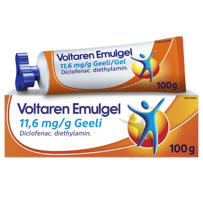 VOLTAREN EMULGEL geeli 11,6 mg/g 100 g kuva 1
