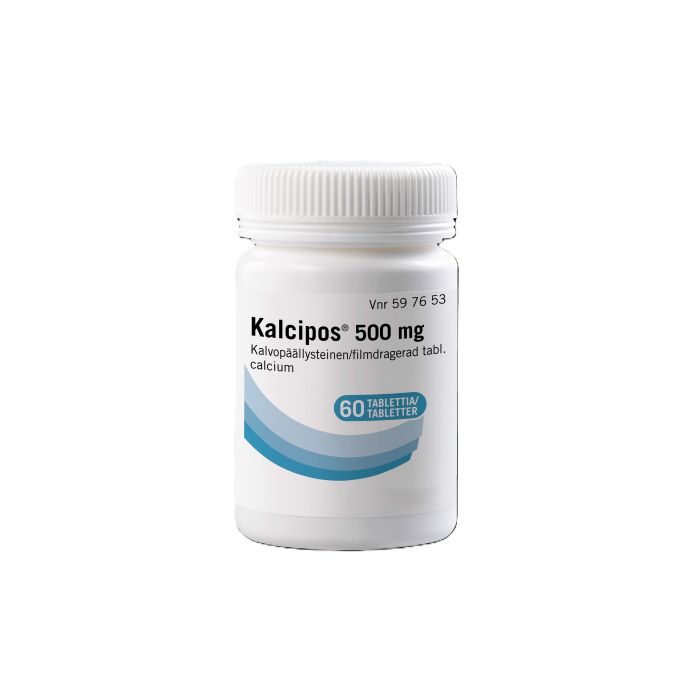 KALCIPOS tabletti, kalvopäällysteinen 500 mg 60 kpl kuva 3