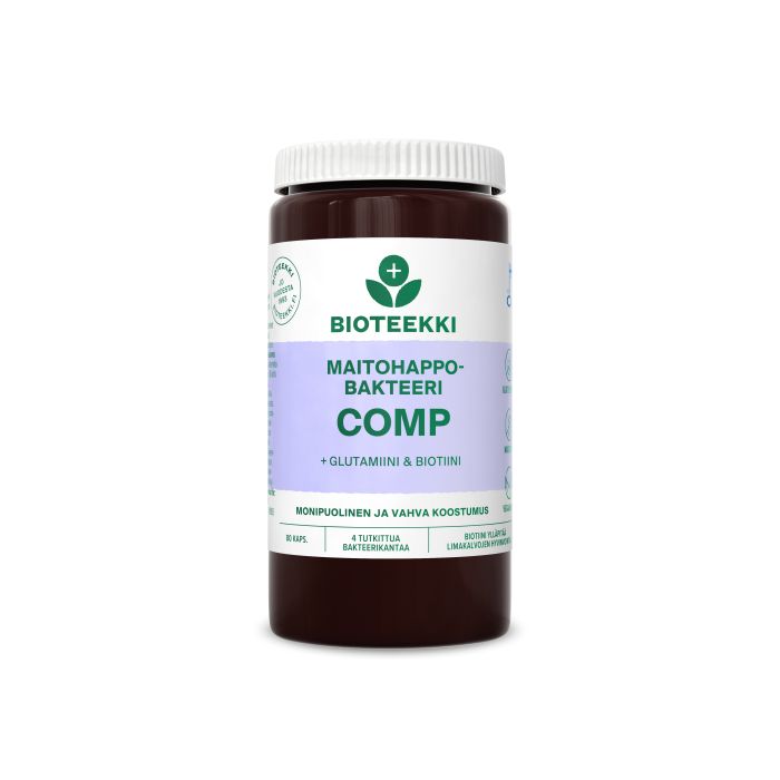 Bioteekki Maitohappobakteeri Comp 80 kaps