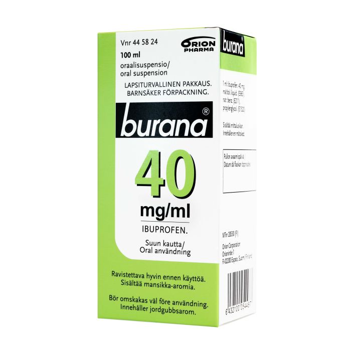 BURANA oraalisuspensio 40 mg/ml 100 ml kuva 2