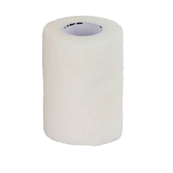 Lumocare itsekiinnittyvä tukiside 7,5cm x 4,5m valkoinen 1 kpl