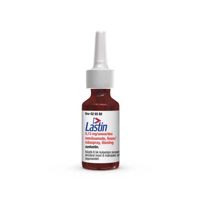 LASTIN nenäsumute, liuos 0,13 mg/annos 10 ml kuva 9
