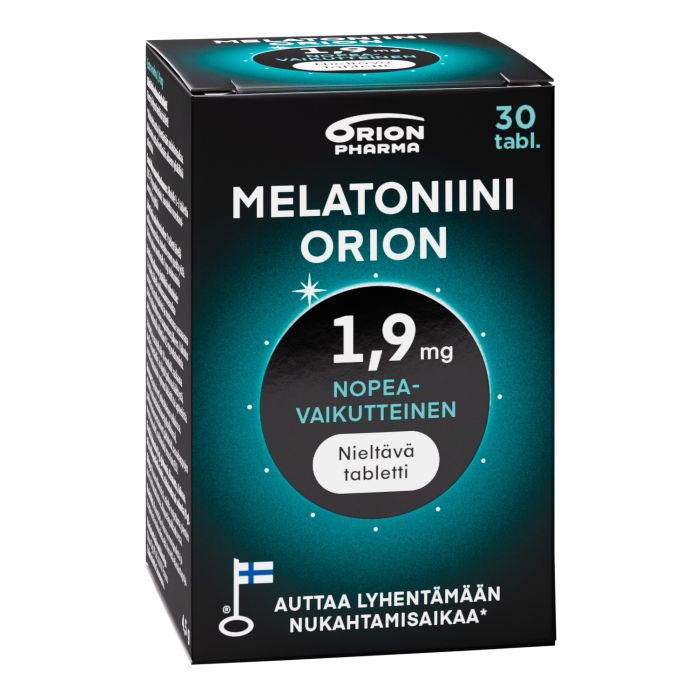 Melatoniini Orion 1,9 mg nieltävä 30 tabl kuva 2