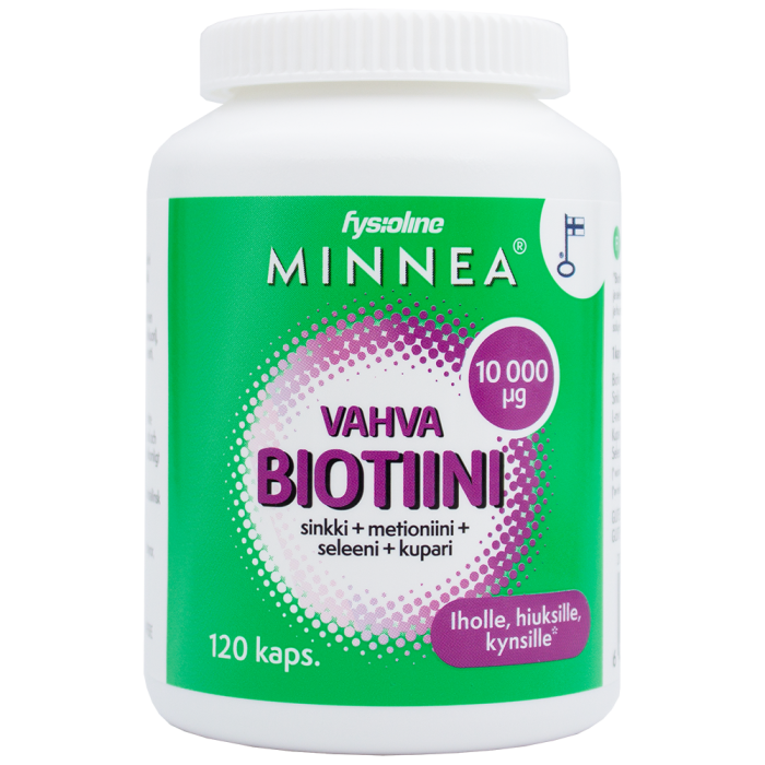 Minnea Biotiini 10 000 mikrog 120 kaps