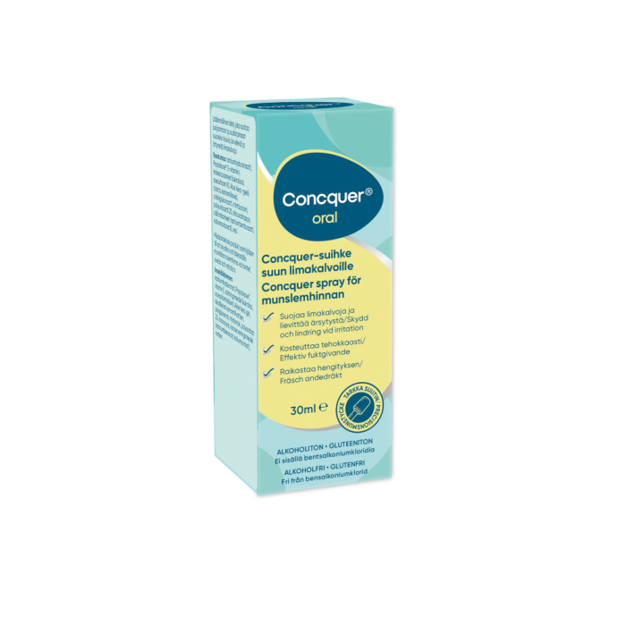 Concquer-suihke suun limakalvoille 30 ml kuva 1