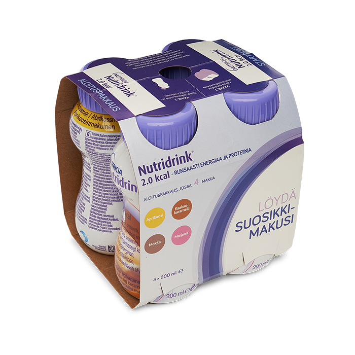 Nutridrink Protein 2.0 mixpack 4 x 200 ml