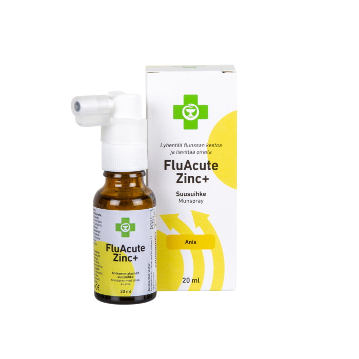APTEEKKI FluAcute Zinc+ anis 20 ml kuva 1