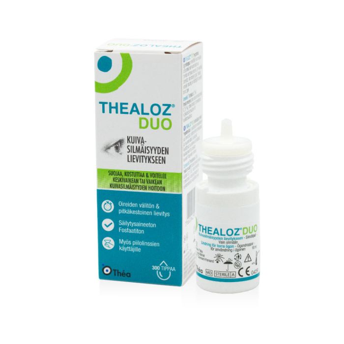 Thealoz Duo silmätippa, säilytysaineeton 10 ml kuva 3