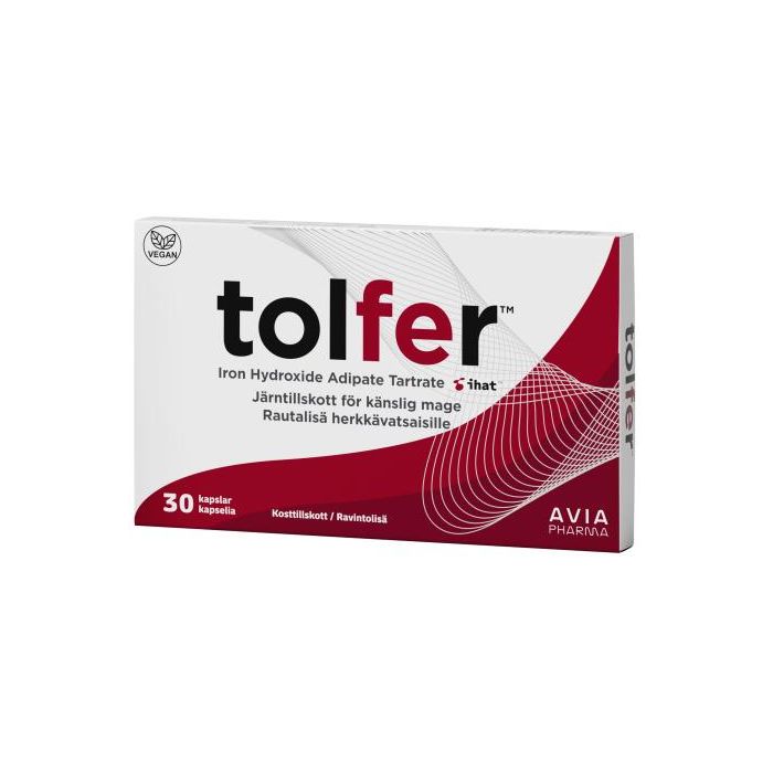 Tolfer rautavalmiste (IHAT) 30 mg 30 kaps