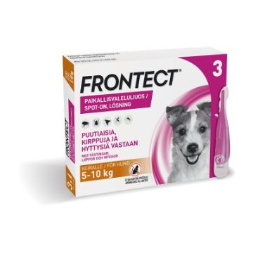 FRONTECT paikallisvaleluliuos 3 x 1 ml