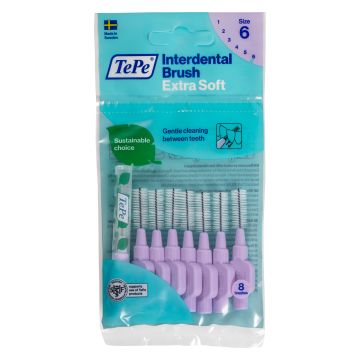 Tepe hammasväliharja 1,1 mm Extra soft 8 kpl